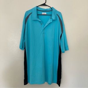 Moisture Wicking Golf Polo in Blue